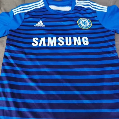 CHELSEA FC ADIDAS FOOTBALL SHIRT - HAZARD 10 - SIZE S