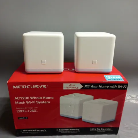 MERCUSYS AC1200 WHOLE HOME MESH WI-FI SYSTEM