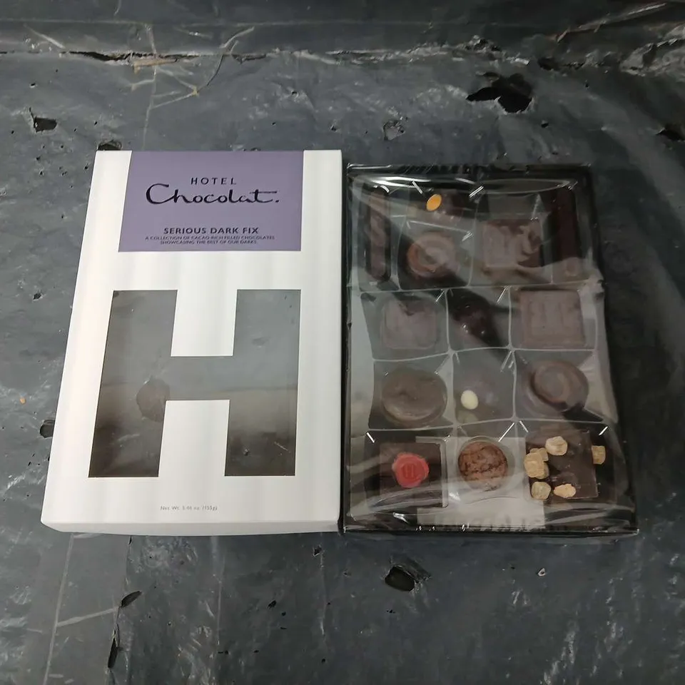 HOTEL CHOCOLAT SERIOUS DARK FIX H-BOX