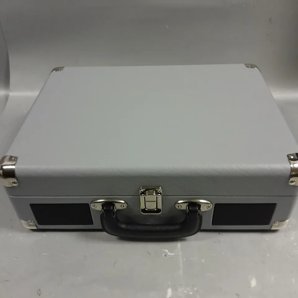 BOXED BUSH CLASSIC TURNTABLE IN GREY 