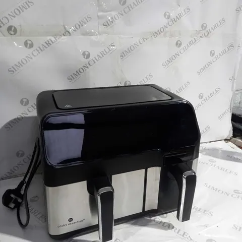 BOXED COOK'S ESSENTIALS 7.7L DUAL AIR FRYER