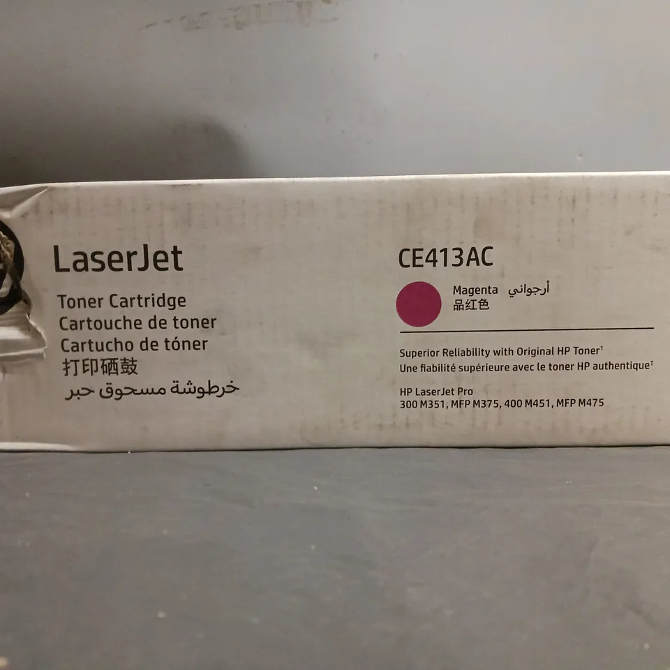 SEALED HP LASERJET TONER CARTRIDGE CE413AC