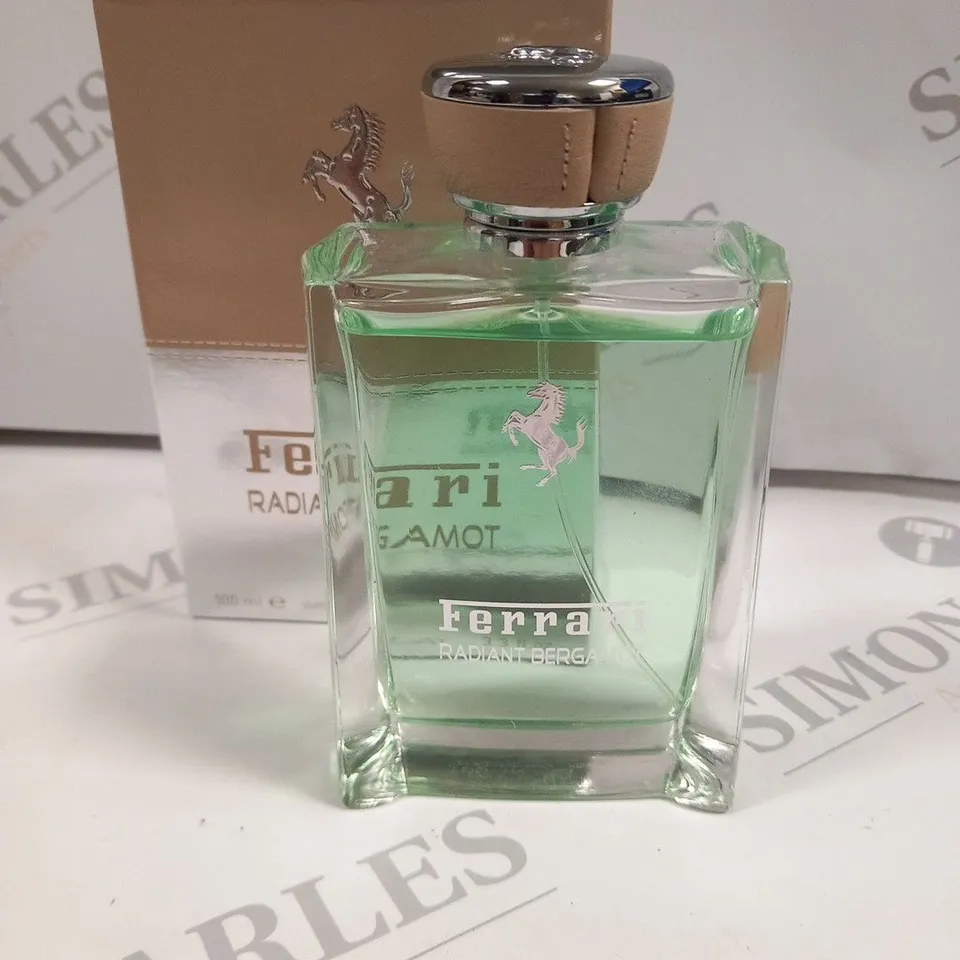 BOXED FERRARI RADIANT BERGAMOT EAU DE TOILETTE 100ML