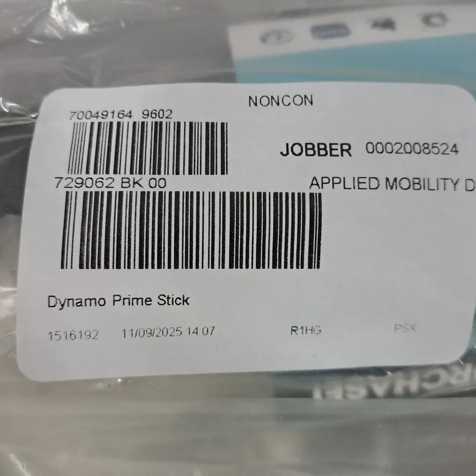 DYNAMO PRIMESTICK 2 CANE WALKING STICK - ELLA BLACK (3-IN-1 TREKKING POLE)
