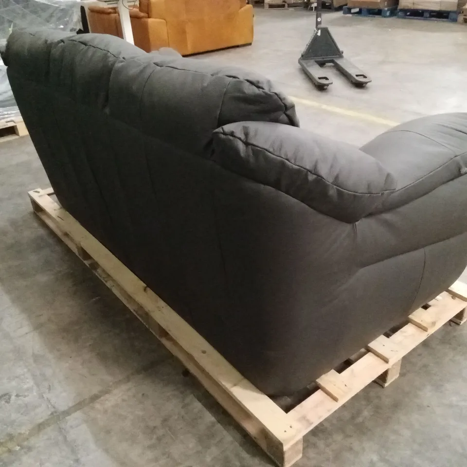 NAPLES ITALIAN LEATHER 3 SEATER SOFA RRP £1349