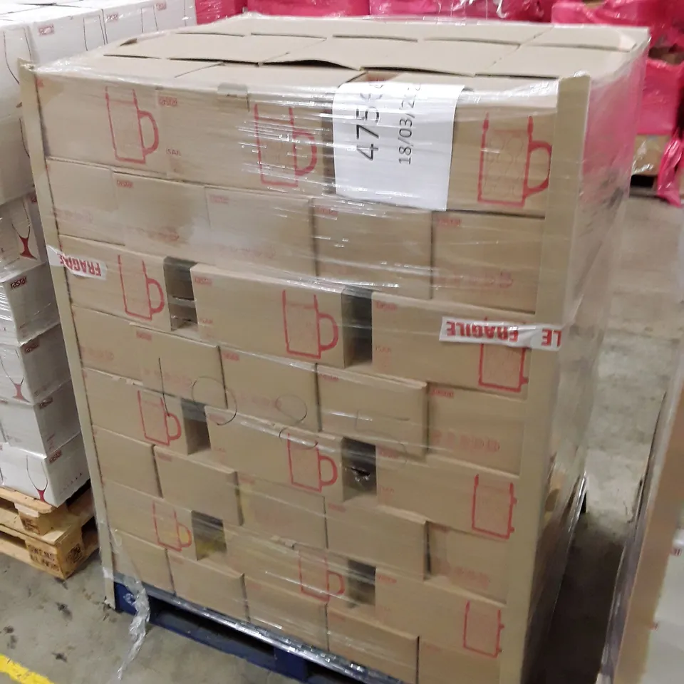 PALLET OF APPROXIMATELY 104 BOXES CONTAINING 6 RASTAL ISAR 500ML TANKARDS 