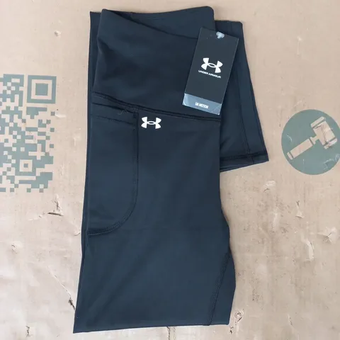 UNDER ARMOUR MOTION FLARE PANTS IN BLACK SIZE MEDIUM