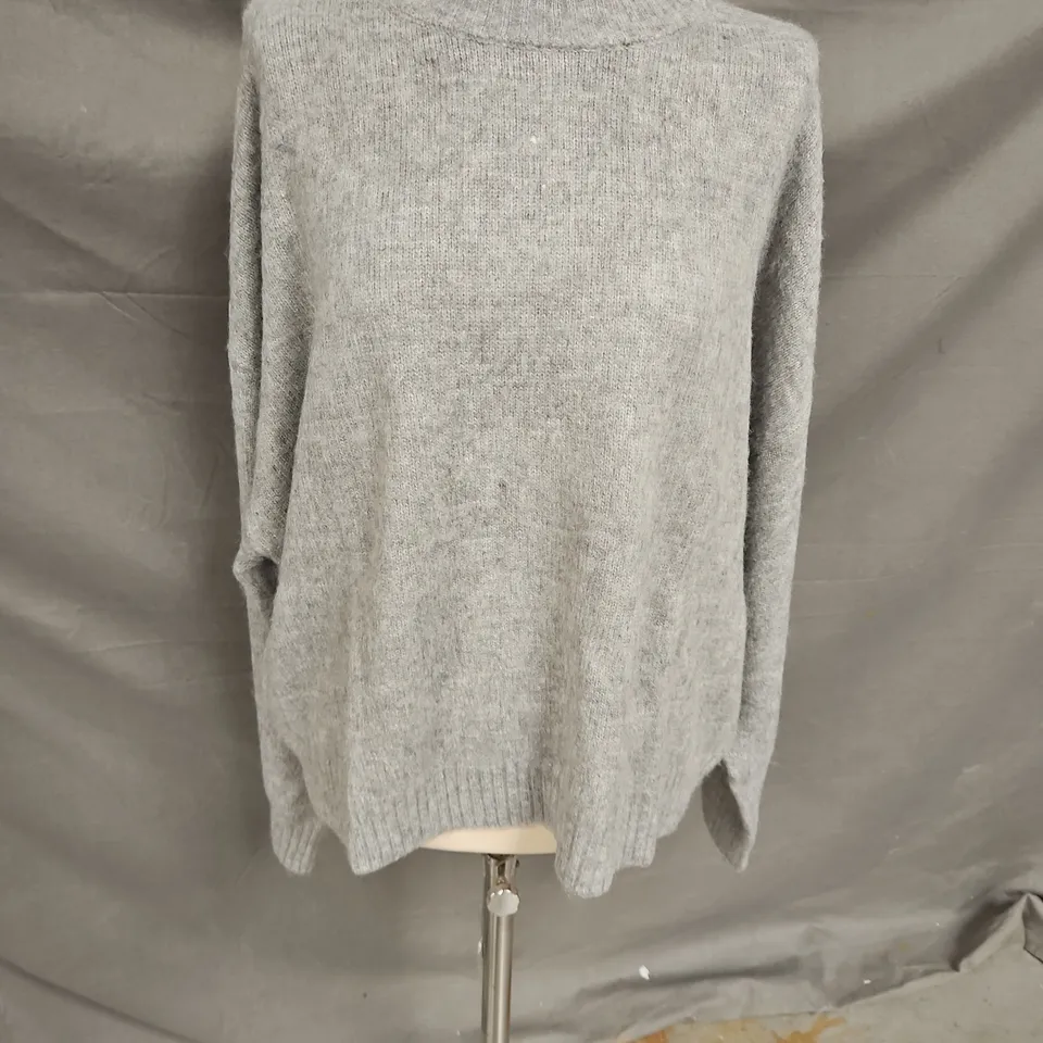 DESTRUCTIVE MOHAIR SWEATSHIRT GLACIAL GREY SIZE L