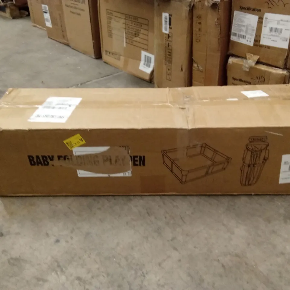 BOXED BABY FOLDING PLAYPEN 