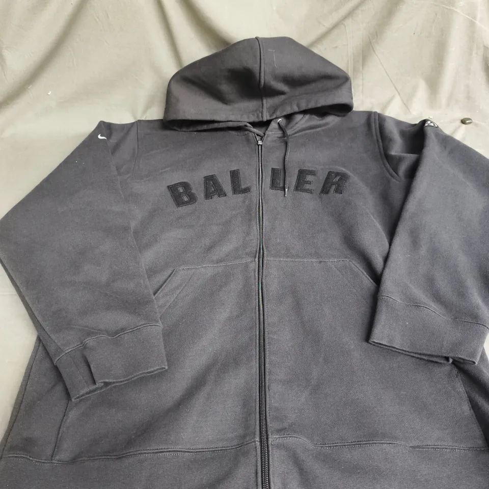 NIKE BALLER ZIPPED HOODIE SIZE M