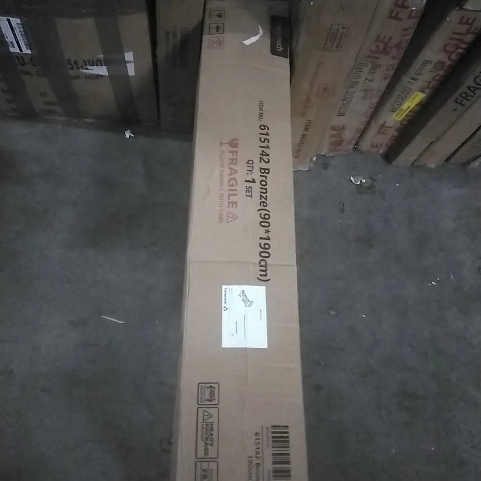 BOXED YAHEETECH BEDFRAME- BRONZE (1 BOX)