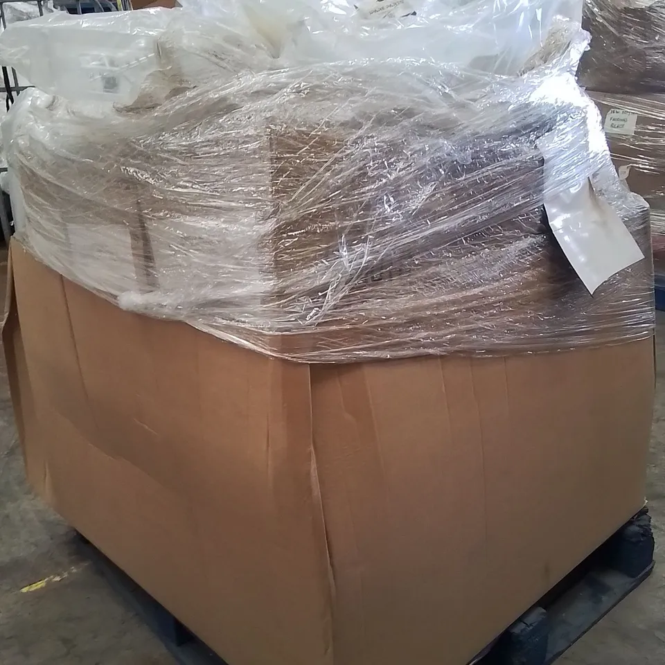 PALLET CONTAINING A LARGE QUANTITY OF TRANSPARENT DESIGN YOUR OWN NASCAR