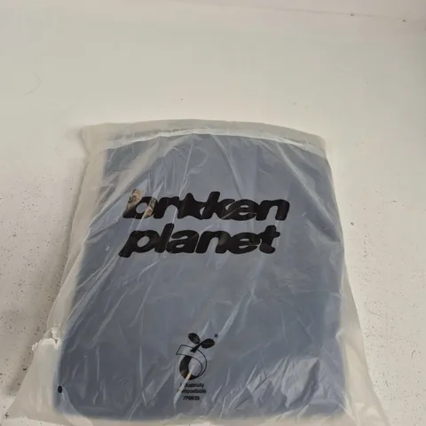 BAGGED BROKEN PLANET STRAIGHT LEG SWEATPANTS β NAVY BLUE, XS