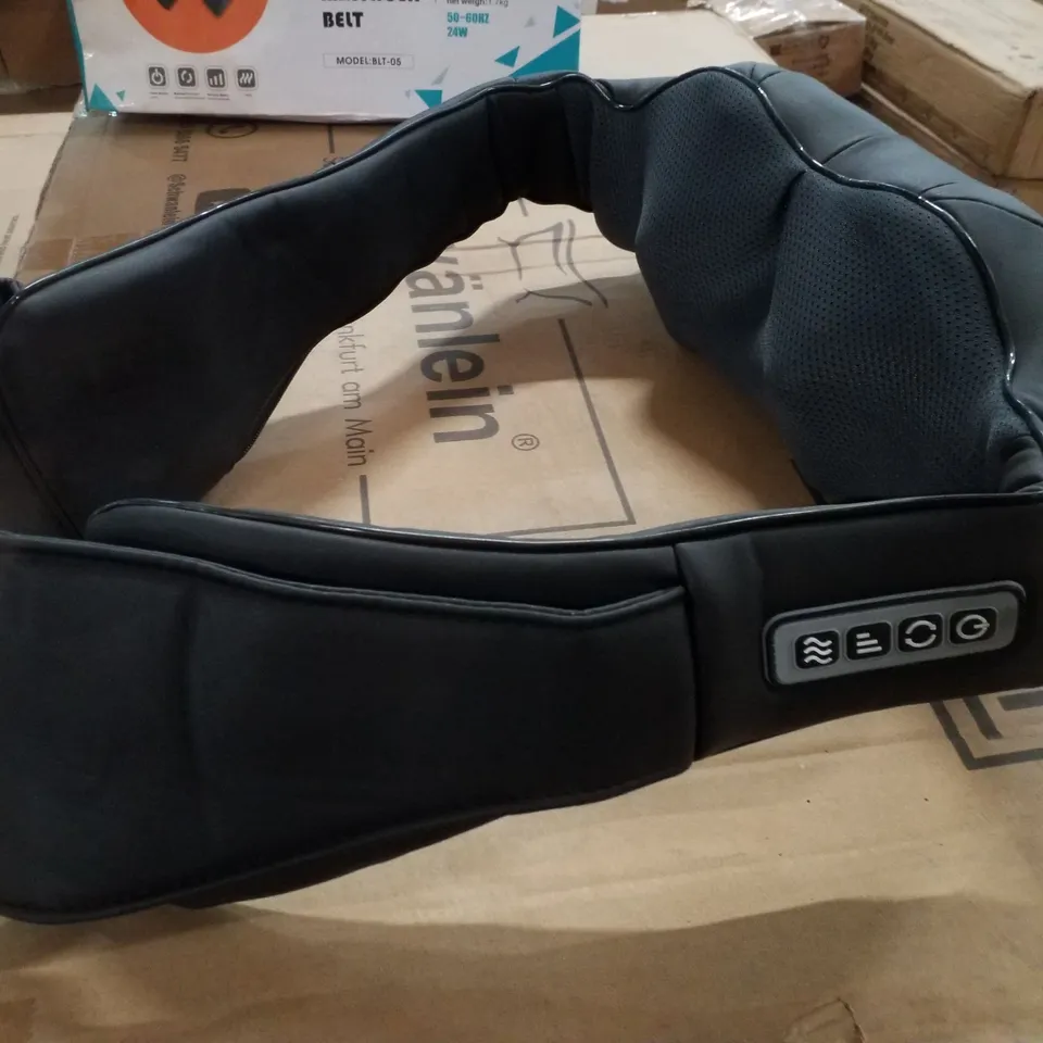 BOXED DISPLAY4TOP SHIATSU PERCUSSION MASSAGER BELT