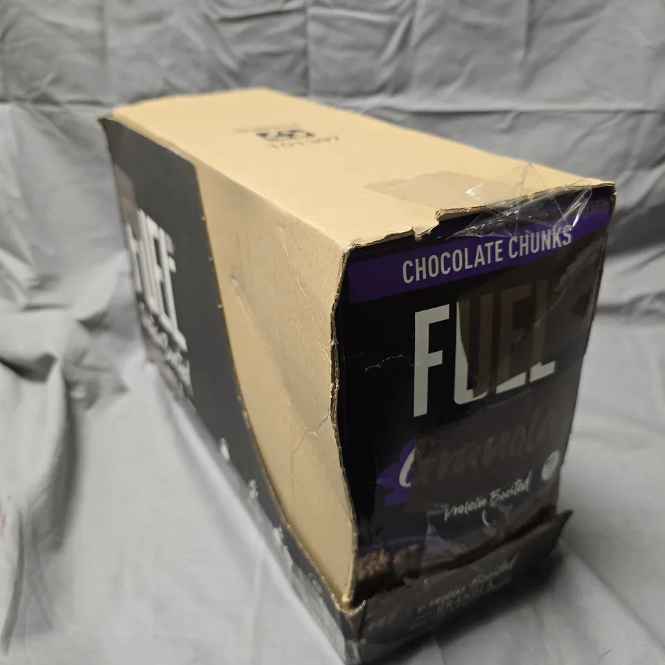 6 X SEALED FUEL GRANOLA CEREAL PACKS - CHOCOLATE CHUNKS 