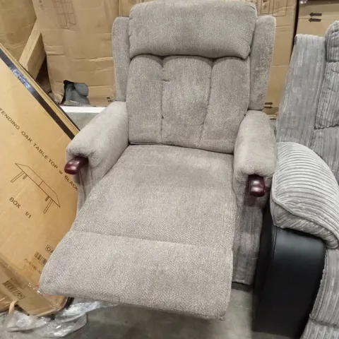 DESIGNER FABRIC RECLINER CHAIR 