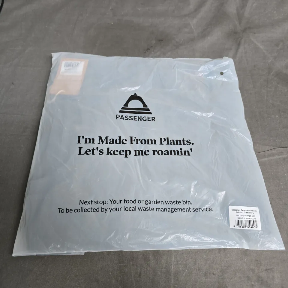 PASSENGER COTTON T-SHIRT SIZE M