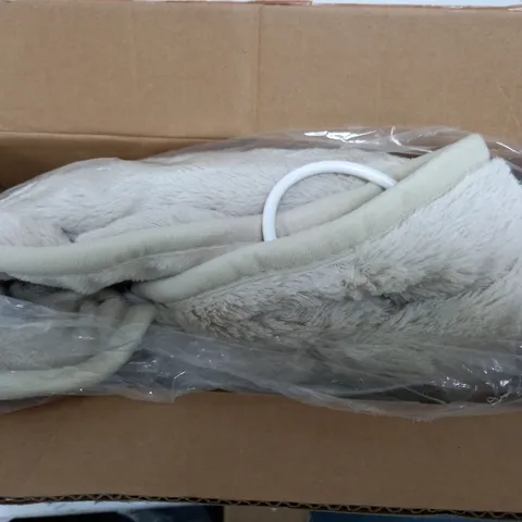 COZEE HOME VELVETSOFT HEATED THROW IN STONE