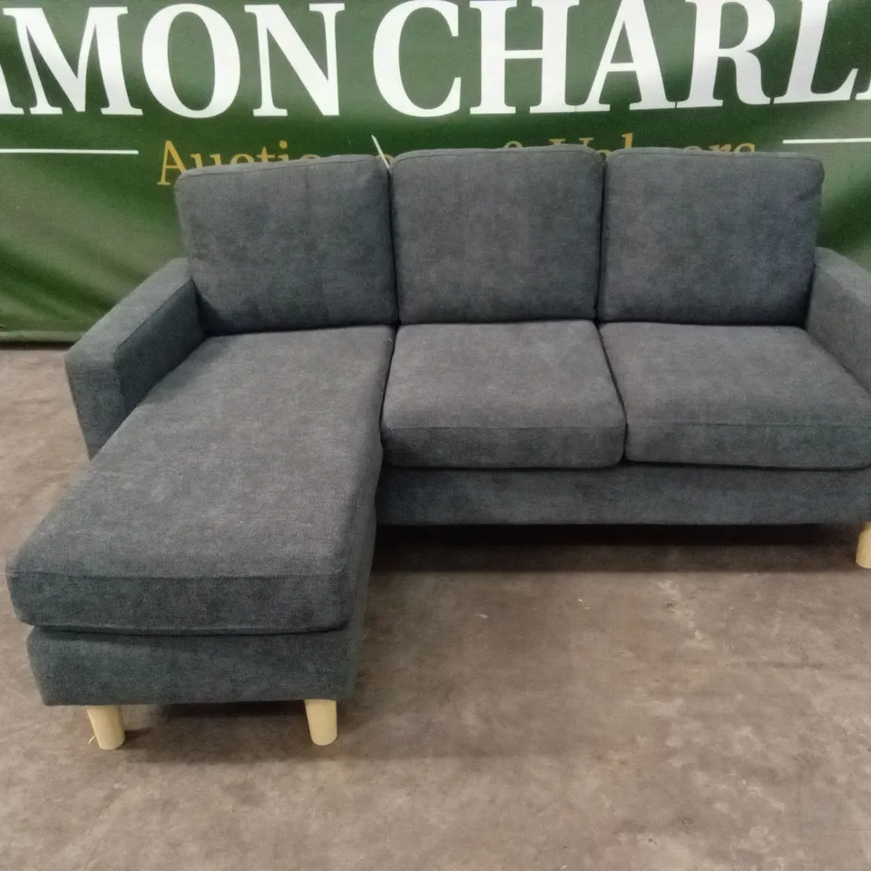 PAD COMPACT FABRIC CORNER SOFA - LEFT OR RIGHT RRP £599