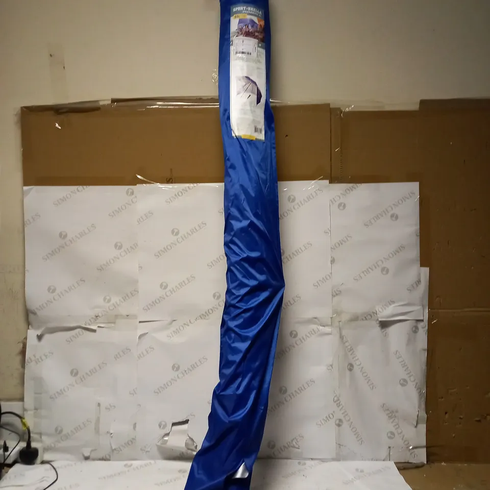 SPORTS PREMIER SUN UMBRELLA IN BLUE - COLLECTION ONLY