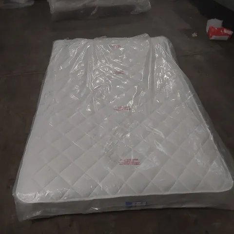 QUALITY BAGGED 120CM AIRSPRUNG MICRO QUILT SMALL DOUBLE MATTRESS