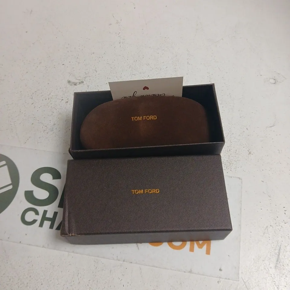 TOM FORD EYEGLASSES – TORTOISESHELL FRAME WITH CASE