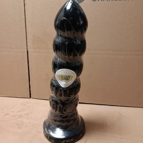 SEALED WAD 11" BEADED SILICONE DILDO