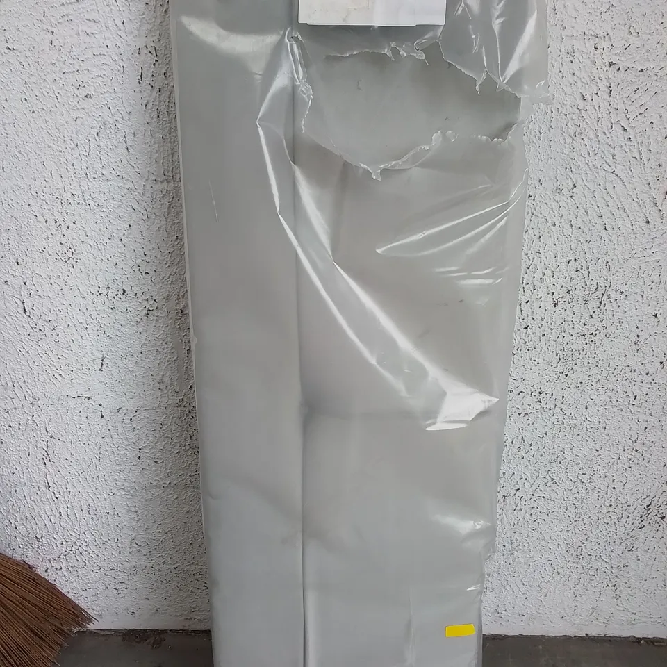 WRAPPED AAROL UPHOLSTERED GREY KING SIZE HEADBOARD 