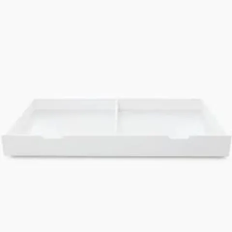 BOXED ICKLE BUBBA 140 COLEBY COT BED UNDER DRAWER - WHITE (1 BOX)