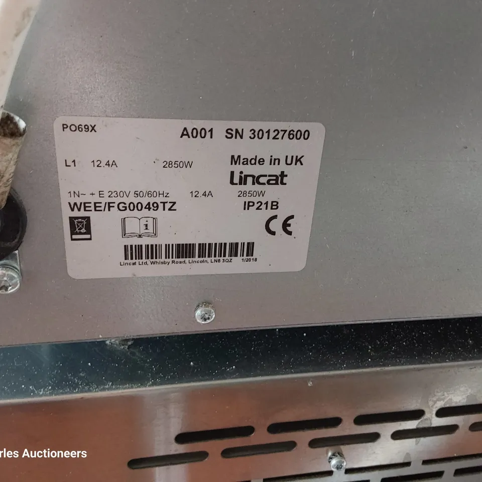 LINCAT PIZZA OVEN PO69X