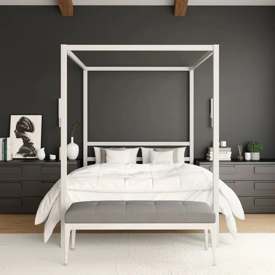 BOXED AINSWORTH CANOPY BED