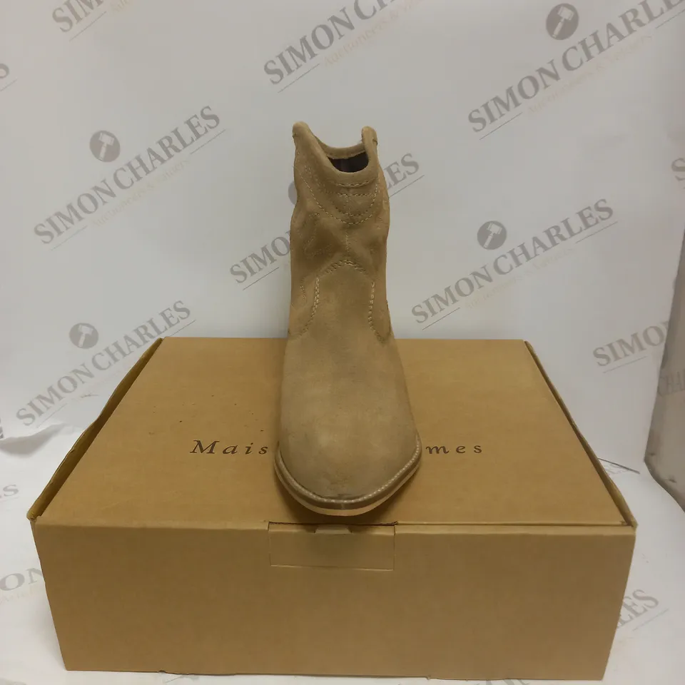 MAISON DE NIMES WESTERN STYLE BOOTS IN BROWN - 6