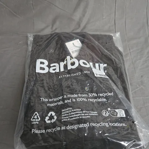 BAGGED BARBOUR CLASSIC BEAUFORT WAX JACKET SIZE 40