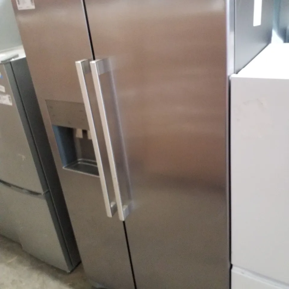 SAMSUNG RS50N3513SL FREESTANDING AMERICAN FRIDGE FREEZER - UNPROCESSED RAW RETURN