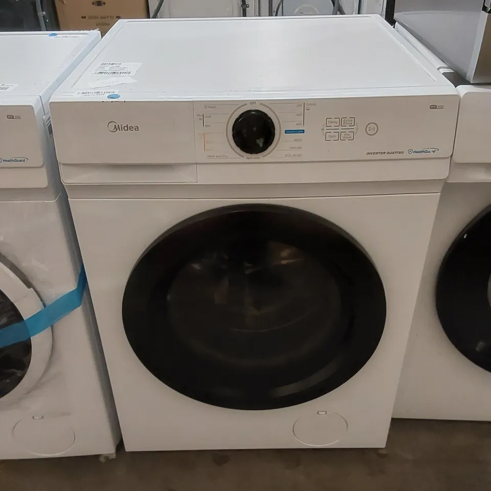 MIDEA MF10ED80B FREESTANDING WASHER DRYER, 1400RPM, 8KG/5KG LOAD, WHITE