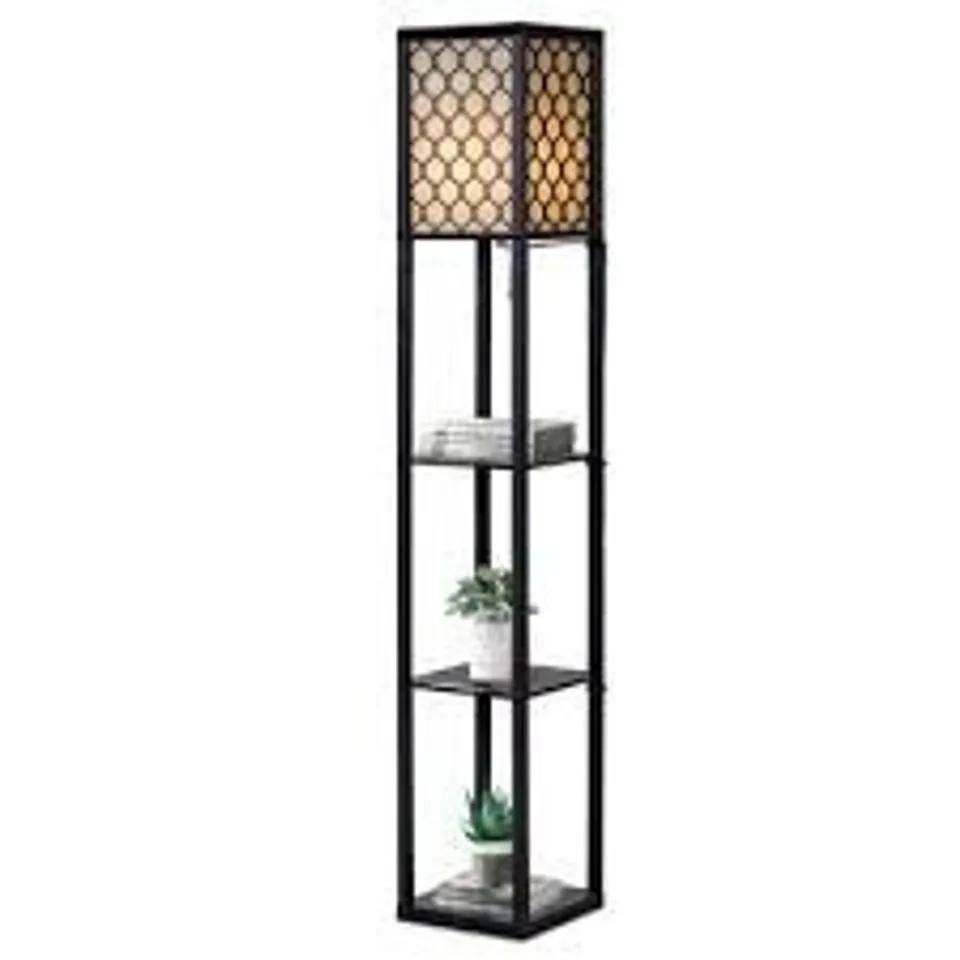 BOXED COSTWAY 3 SHELF FLOOR LAMP