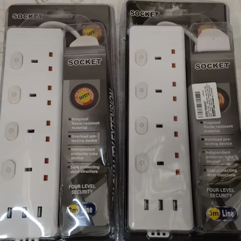 LOT OF 2 3M EXTENSION SOCKETS