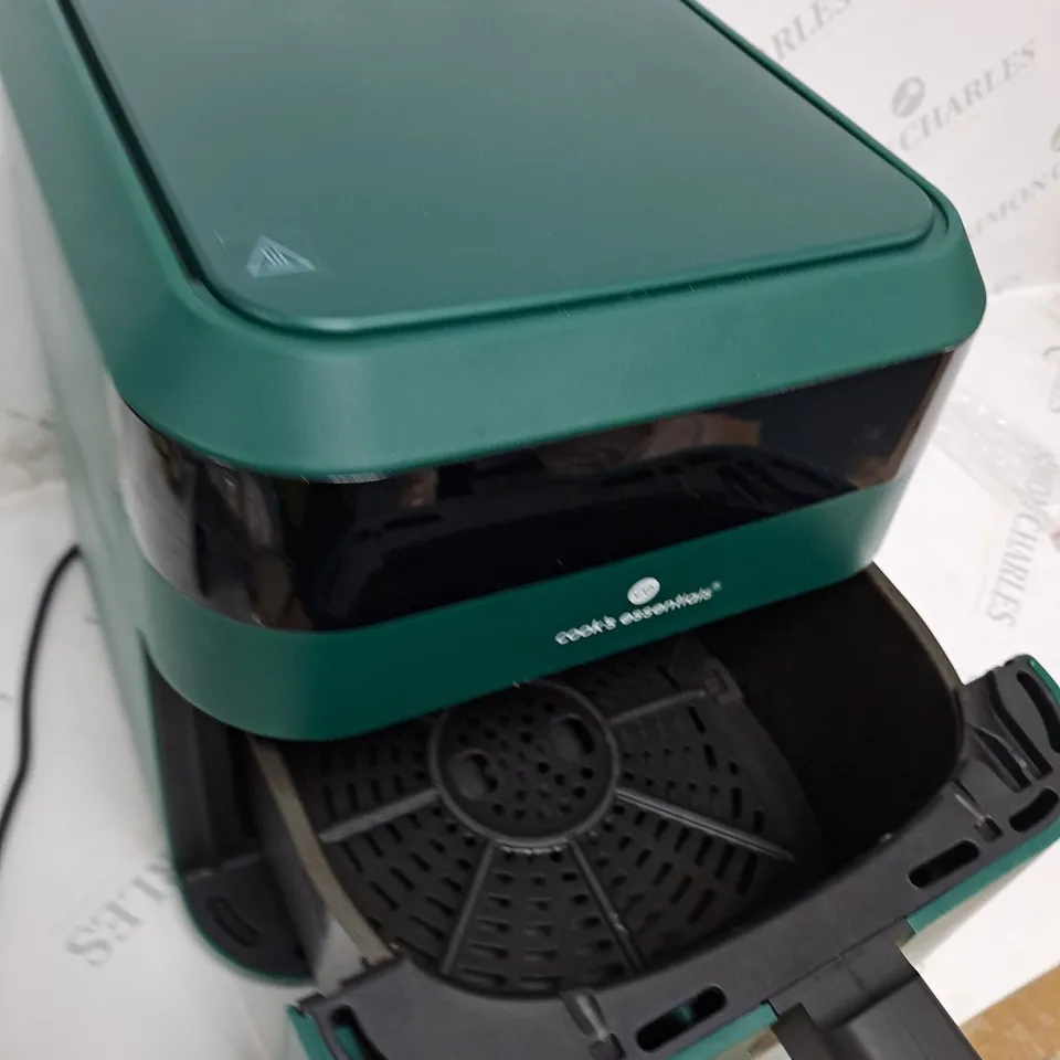 COOKS ESSENTIALS AIR FRYER - EMERALD