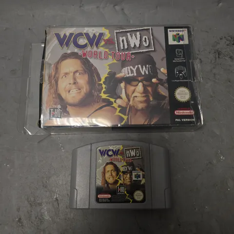BOXED WCW VS NWO WORLD TOUR FOR NINTENDO 64