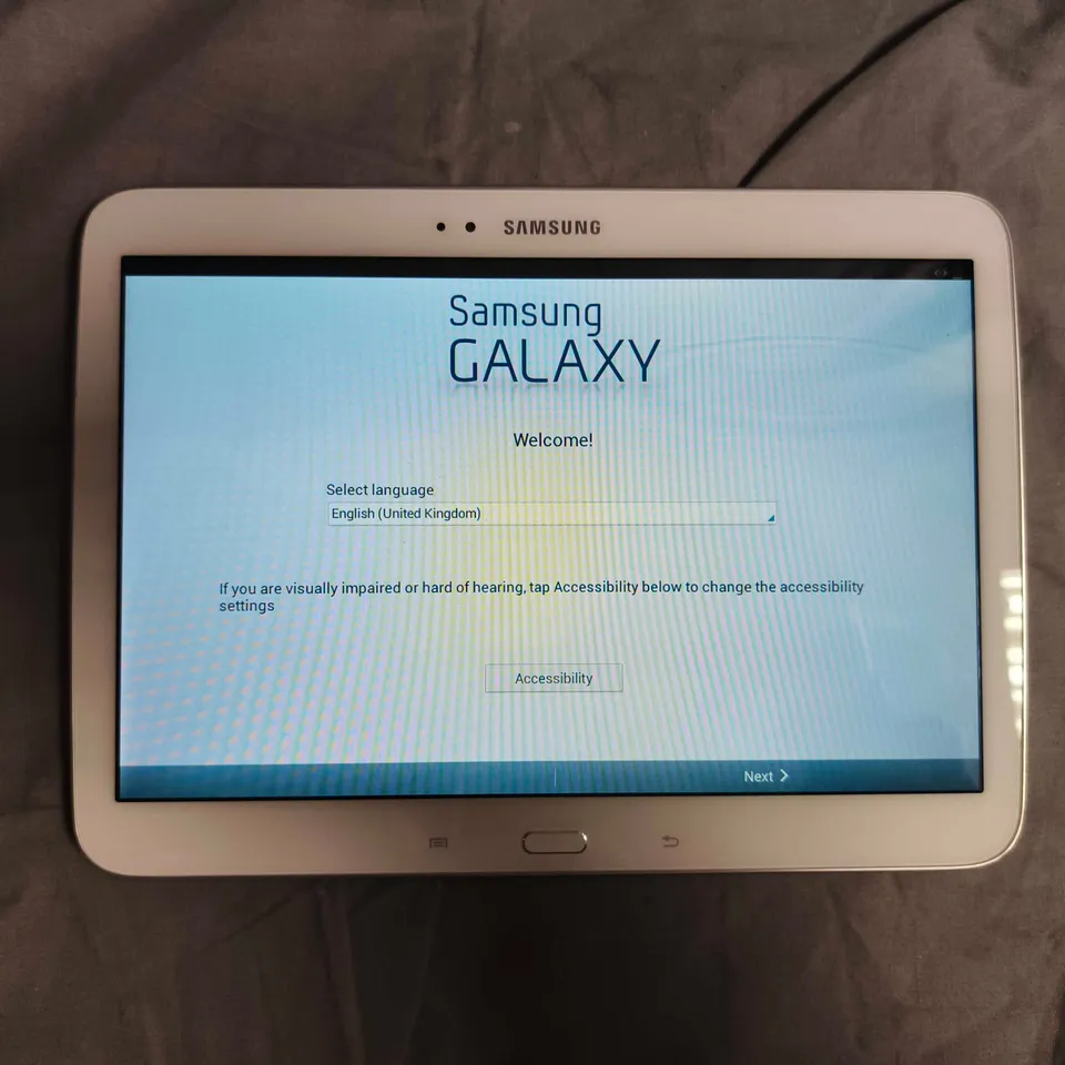 SAMSUNG GALAXY TAB3 TABLET – WHITE