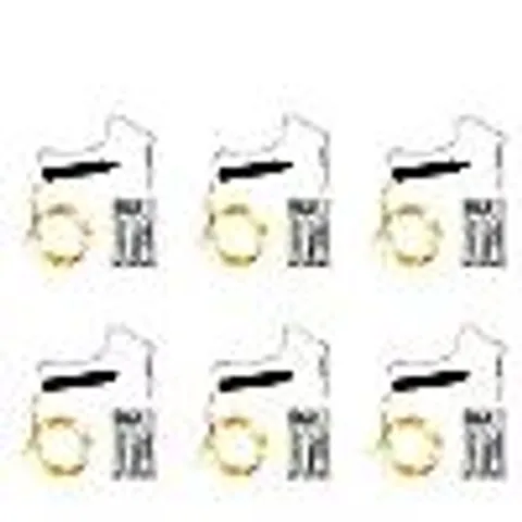 HOME STORIES 195CM SET OF 6 SWIRL BATTERY OPERATED LIGHT STRAND