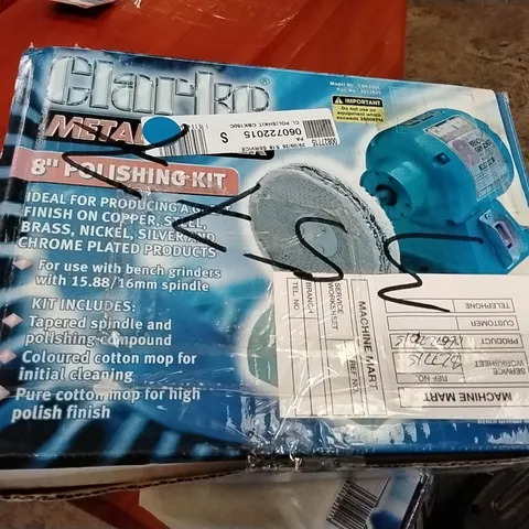 BOXED CLARKE CBK150C 6" POLISHING KIT