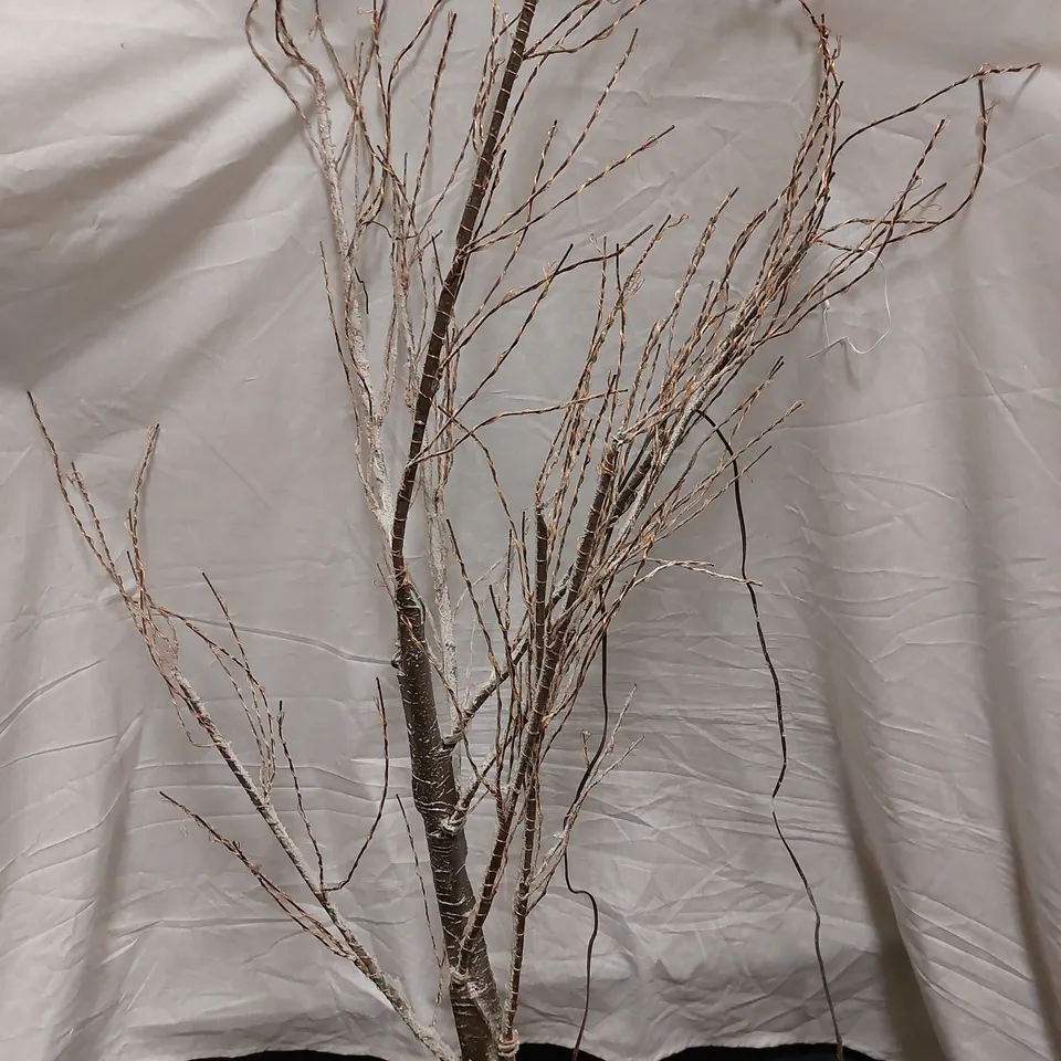 JOHN LEWIS PRE-LIT BROWN BIRCH TREE - COLLECTION ONLY 
