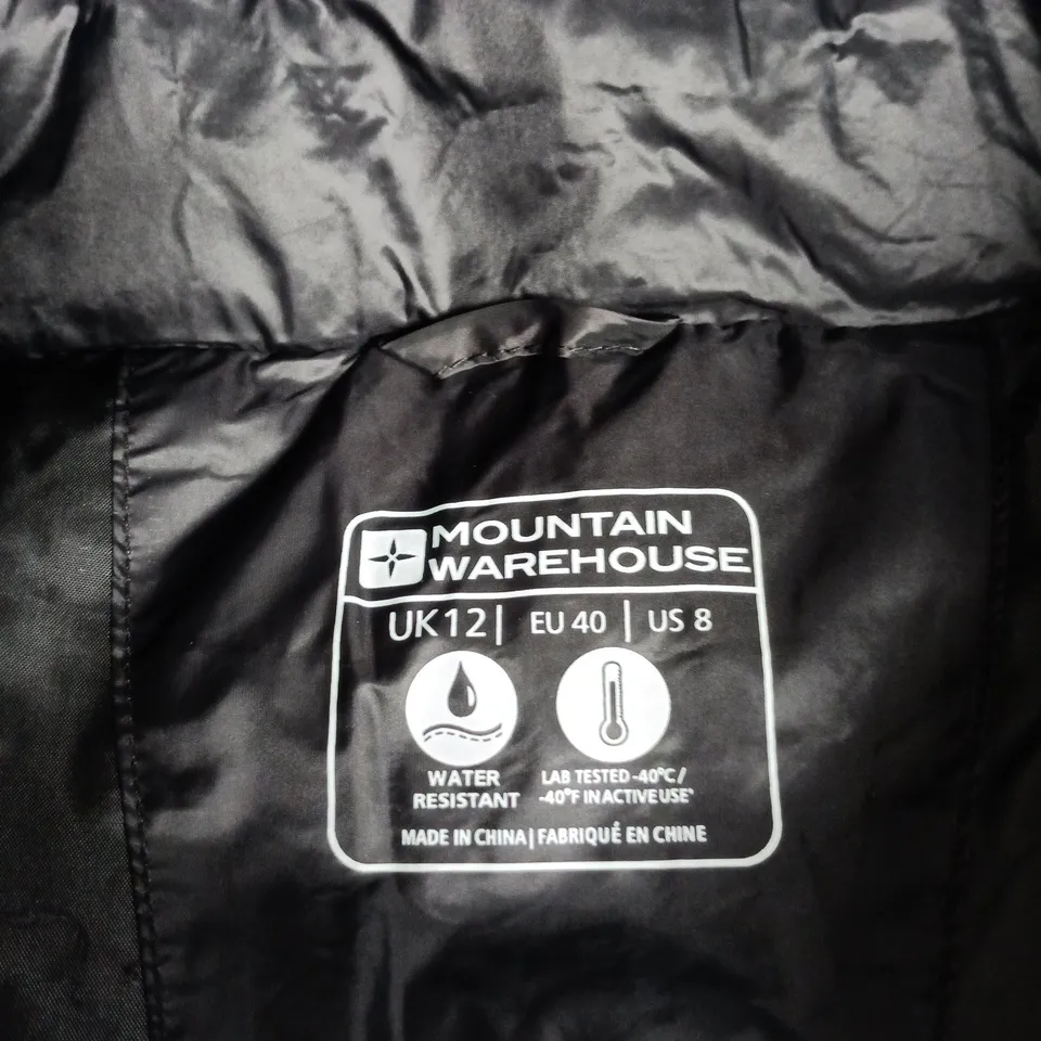 MOUNTAIN WAREHOUSE ALEXA WOMEN'S PADDED JACKET - BLACK, UK 12 (EU 40, US 8)
