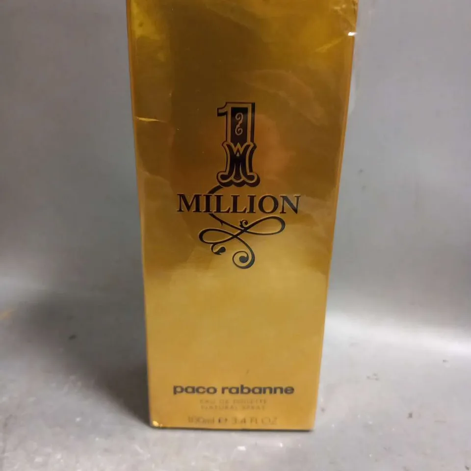 BOXED PACO RABANNE ONE MILLION EAU DE TOILETTE 100ML