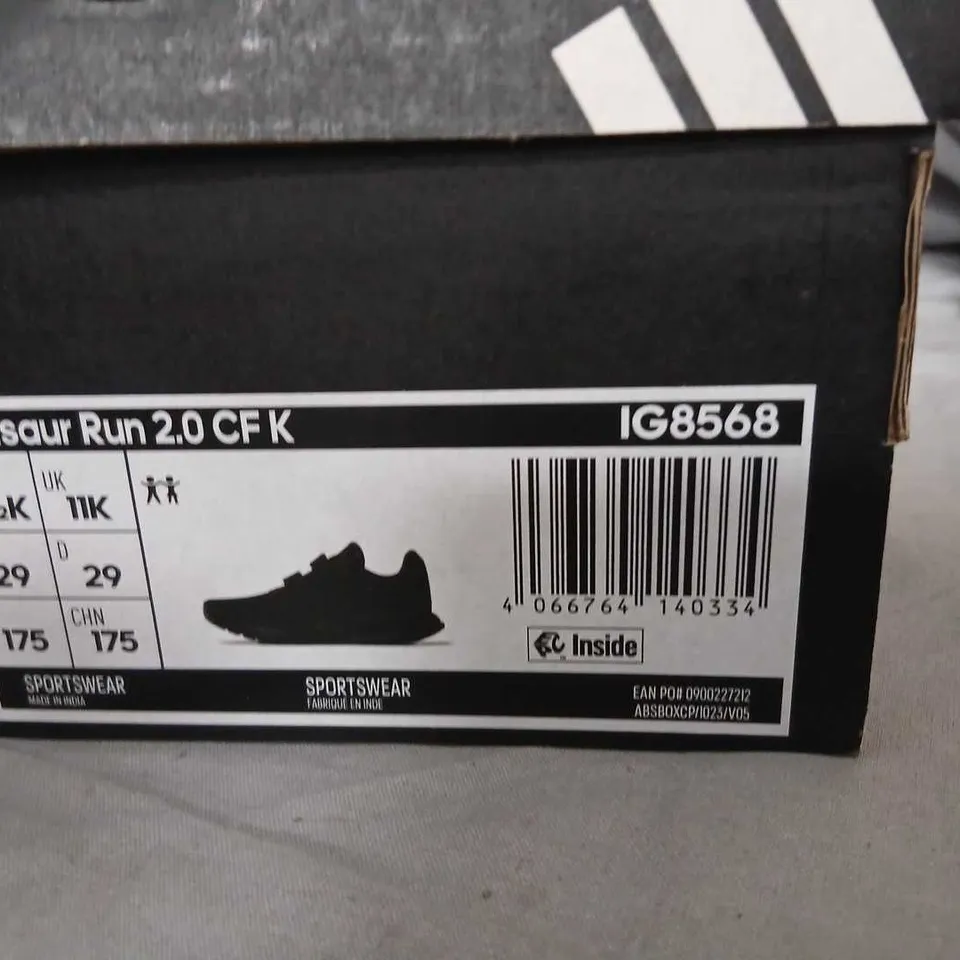 ADIDAS TENSAUR RUN 2.0 CF K KIDS' TRAINERS – BLACK