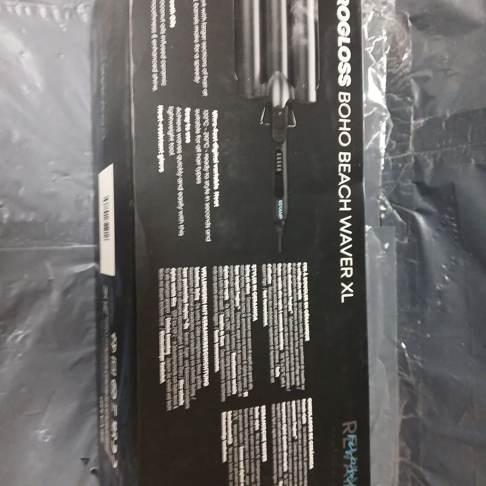 REVAMP PROGLOSS BOHO BEACH WAVE XL HAIR WAND WV-2500-GB