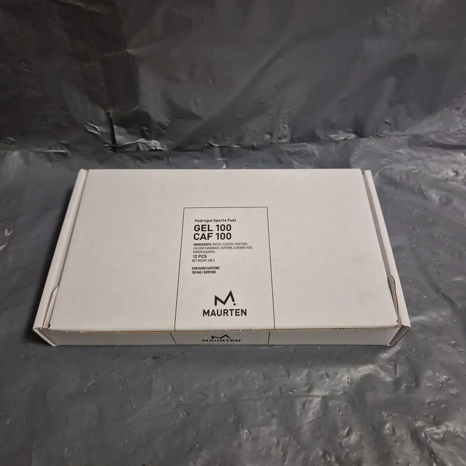 SEALED MAURTEN HYDROGWEL SPORTS FUEL GEL 100 12PCES