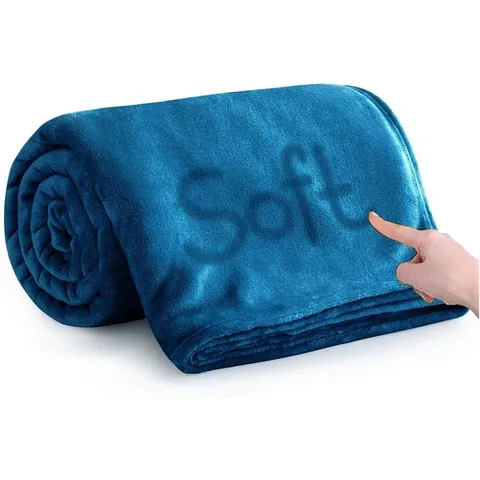 ZYGI REVERSIBLE MINK FAUX PLUSH FUR THROW