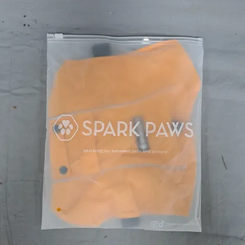 SPARK PAWS DOG RAINCOAT IN YELLOW SIZE SMALL